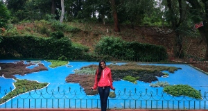 Here is a picture of me in a beautiful garden in India. This picture speaks for itself. 